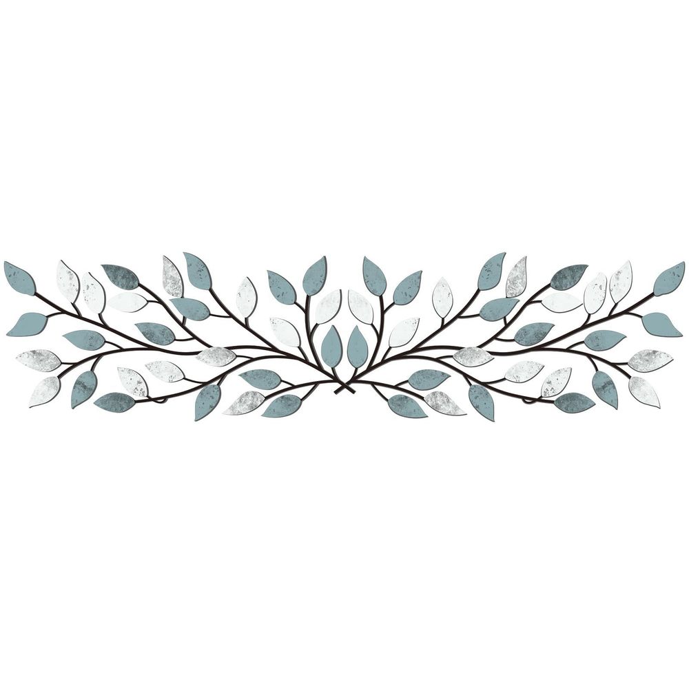 2 Pieces Metal Tree Leaf Wall Decor Vine Olive Branch Leaf Wall Art Wrought🐱